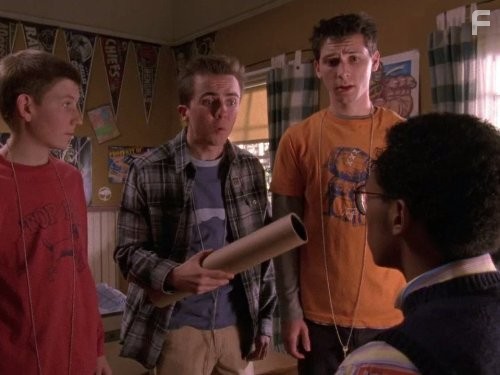 Frankie Muniz, Justin Berfield, Erik Per Sullivan, and Craig Lamar Traylor in Малкольм в центре внимания (2000)