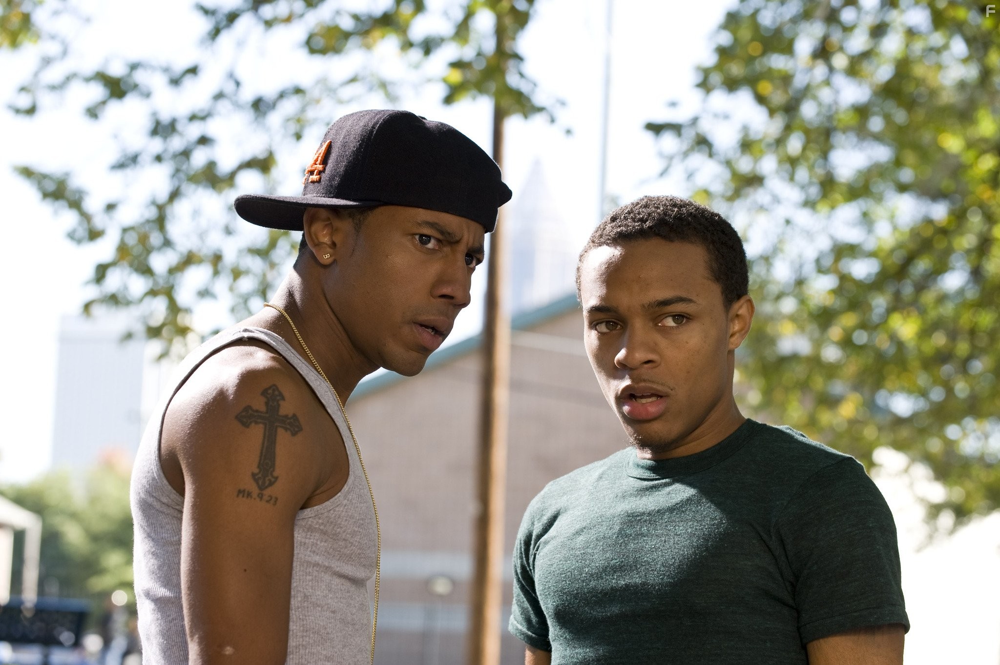 Shad Moss and Brandon T. Jackson in Лотерейный билет (2010)