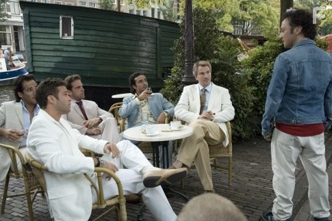 Rob Schneider, Carlos Ponce, Alex Dimitriades, and Douglas Sills in Мужчина по вызову 2 (2005)