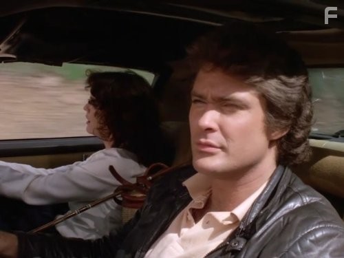 David Hasselhoff in Рыцарь дорог (1982)