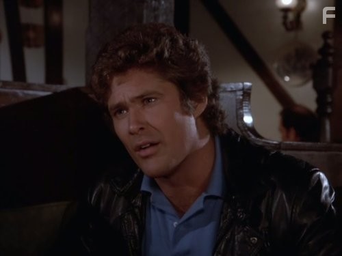 David Hasselhoff in Рыцарь дорог (1982)