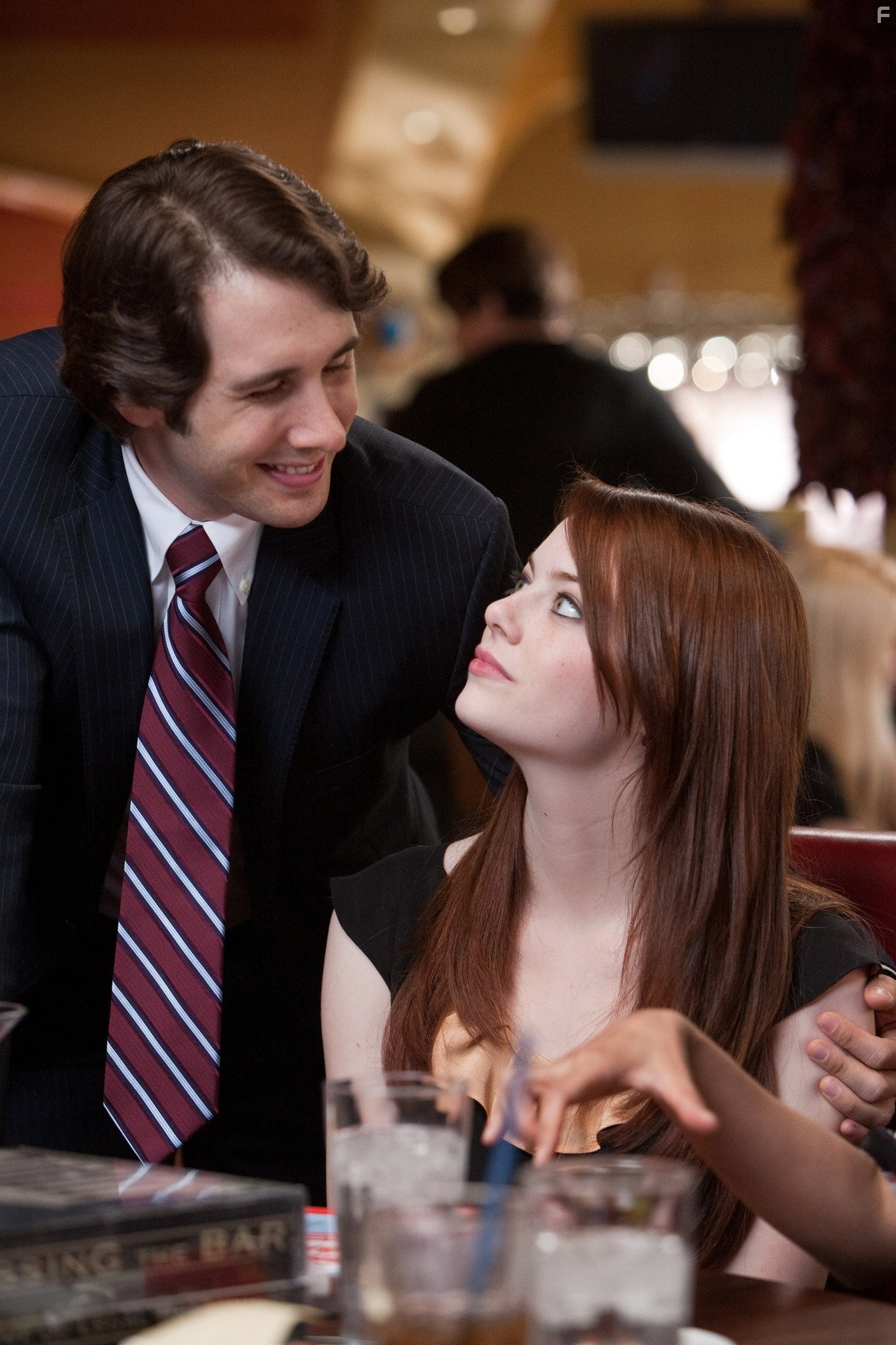 Josh Groban and Emma Stone in Эта дурацкая любовь (2011)