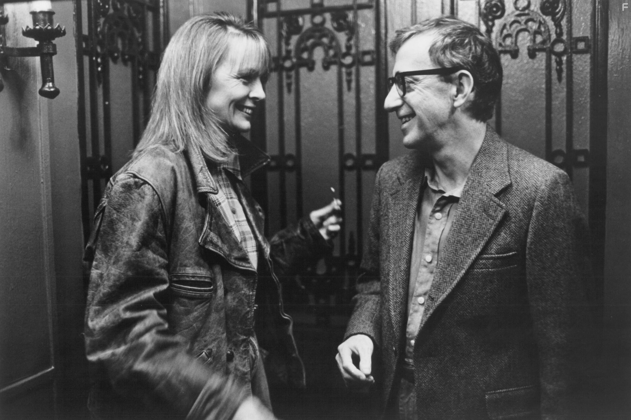 Woody Allen and Diane Keaton in Загадочное убийство в Манхэттэне (1993)
