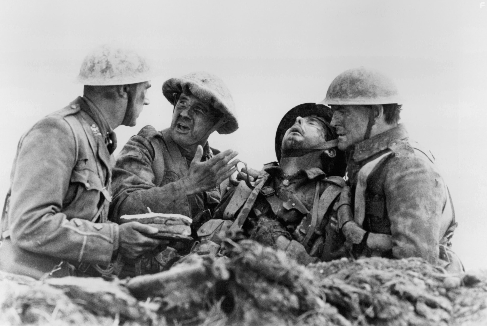 John Cleese, Eric Idle, and Michael Palin in Смысл жизни по Монти Пайтону (1983)