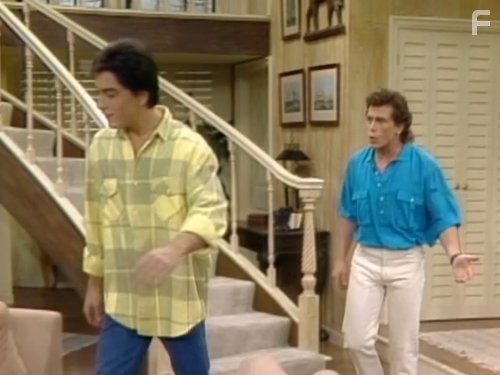 Scott Baio and Willie Aames in Чарльз в ответе (1984)