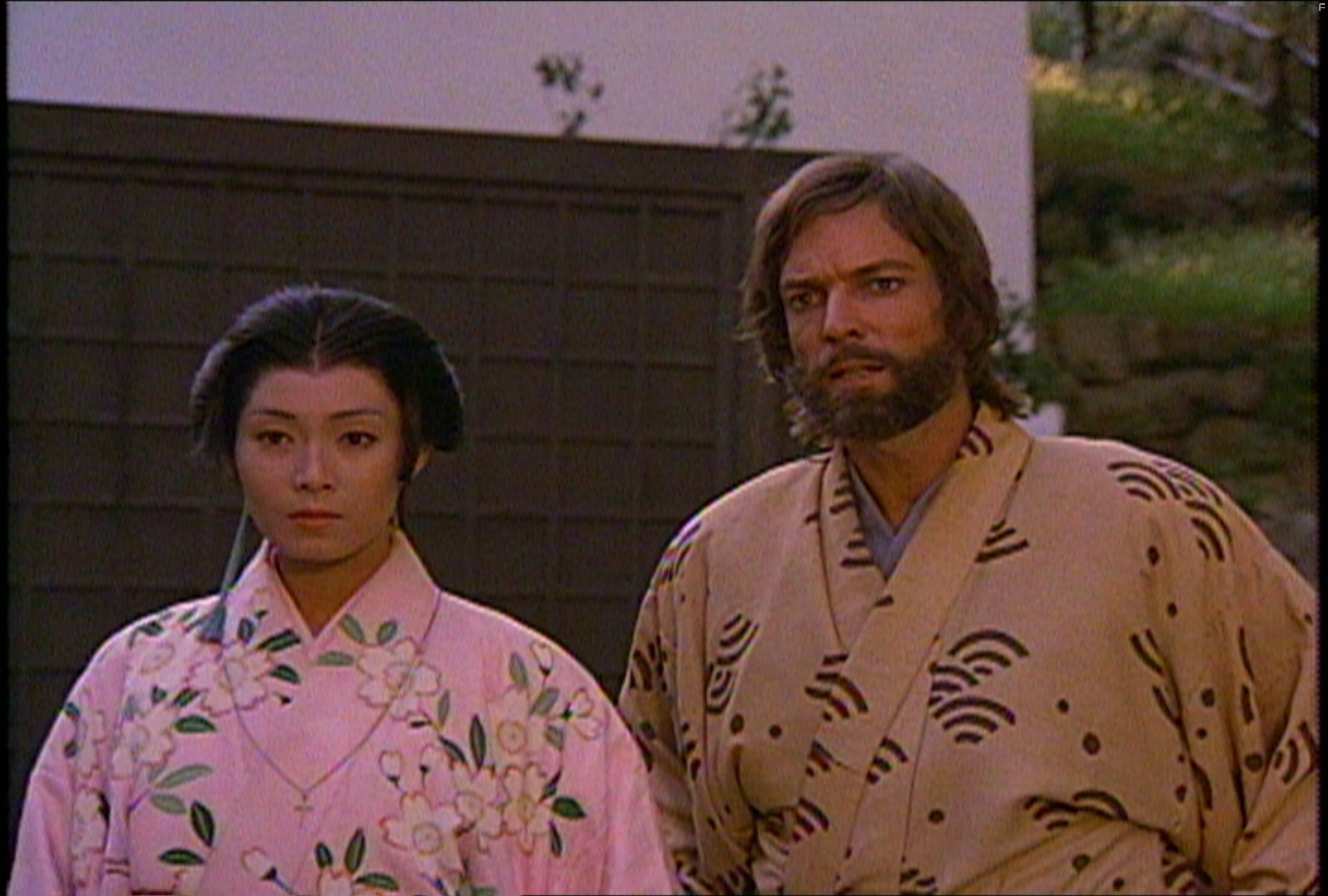 Richard Chamberlain and Y?ko Shimada in Сёгун (1980)