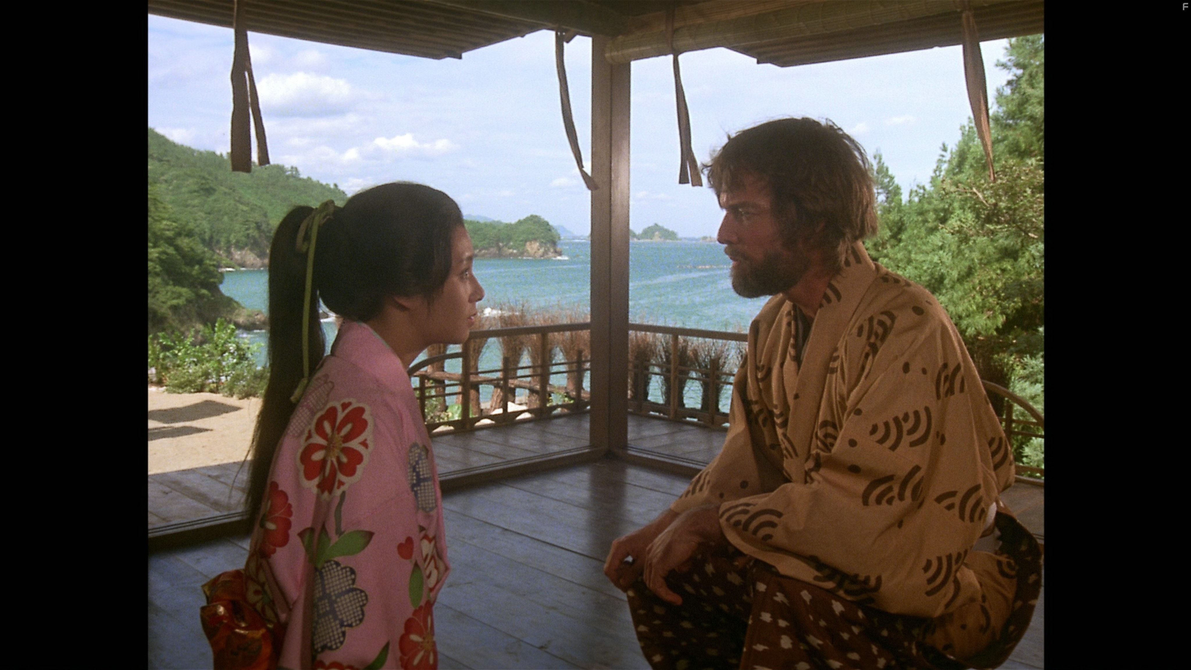 Richard Chamberlain and Y?ko Shimada in Сёгун (1980)