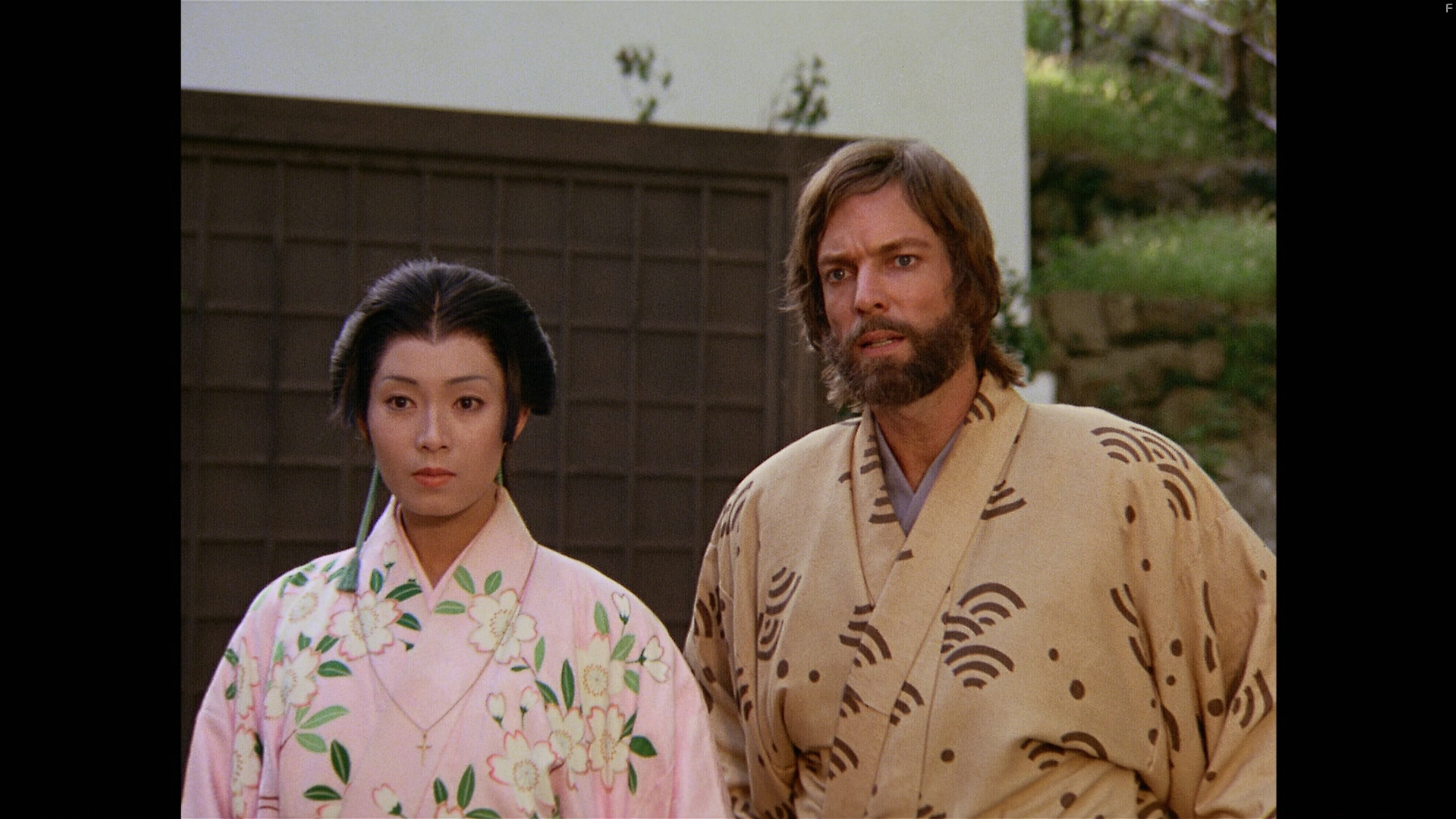 Richard Chamberlain and Y?ko Shimada in Сёгун (1980)