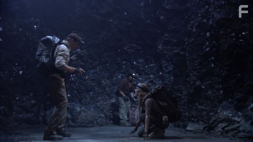 Brendan Fraser, Josh Hutcherson, and Anita Briem in Путешествие к центру Земли (2008)