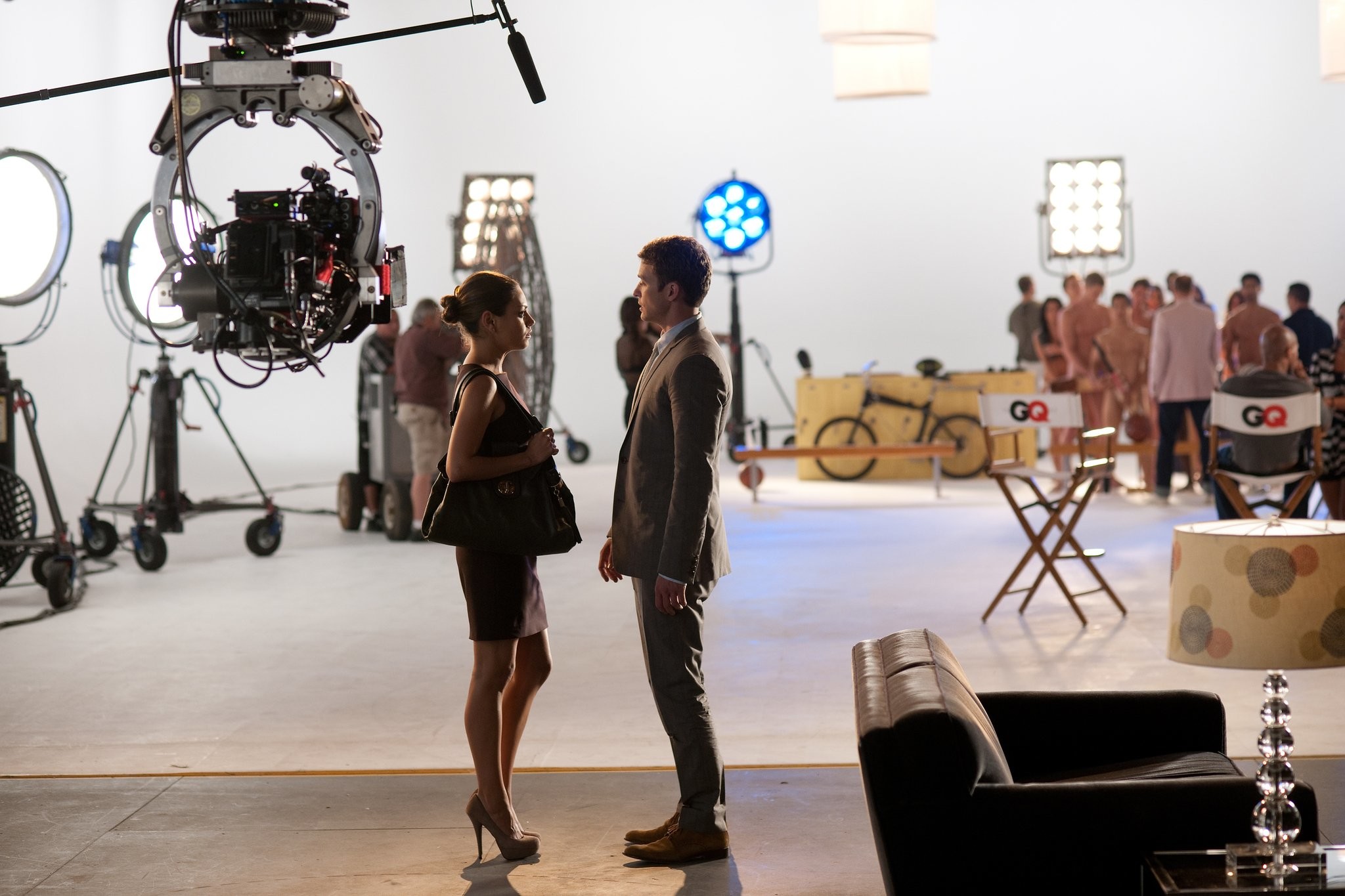 Mila Kunis and Justin Timberlake in Секс по дружбе (2011)