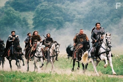 Hugh Dancy, Joel Edgerton, Ioan Gruffudd, Mads Mikkelsen, Clive Owen, and Ray Stevenson in Король Артур (2004)