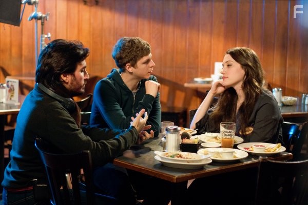 Michael Cera, Peter Sollett, and Kat Dennings in Будь моим парнем на пять минут (2008)