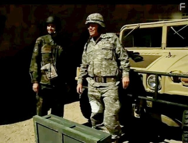 Brian Krause and Hugh Mun in Camel Spiders (2011)