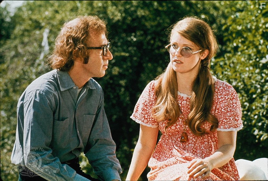 Woody Allen and Louise Lasser in Бананы (1971)