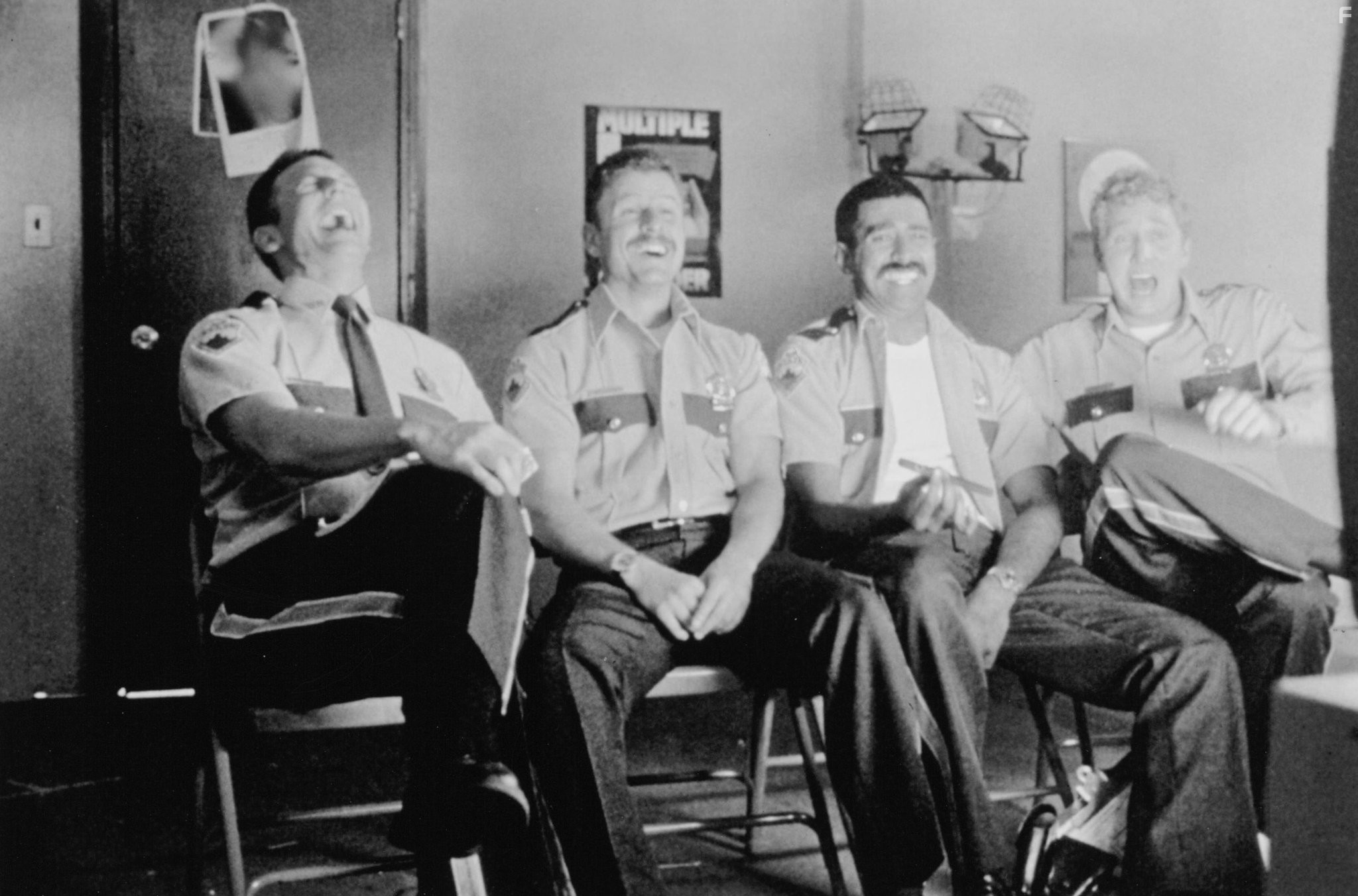 Jay Chandrasekhar, Steve Lemme, Paul Soter, and Erik Stolhanske in Суперполицейские (2001)