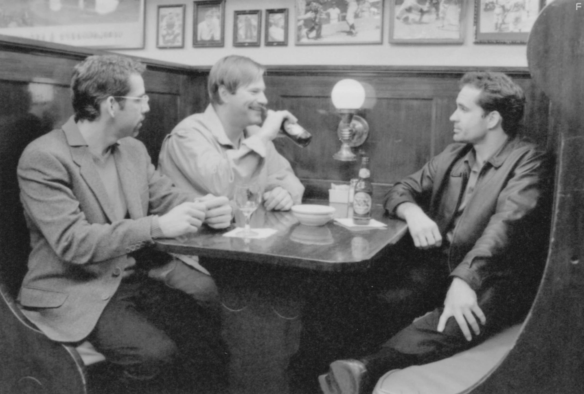 Jason Patric, Aaron Eckhart, and Ben Stiller in Твои друзья и соседи (1998)