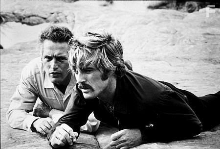 "Butch Cassidy and The Sundance Kid," Paul Newman & Robert Redford.