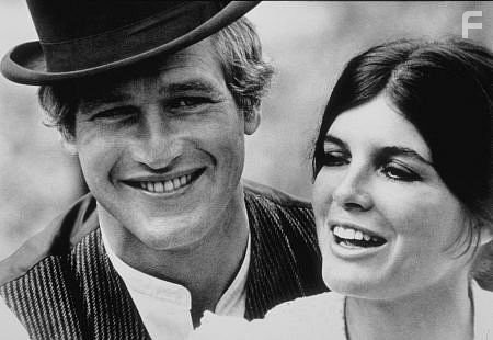 "Butch Cassidy and The Sundance Kid," Paul Newman & Kathering Ross.