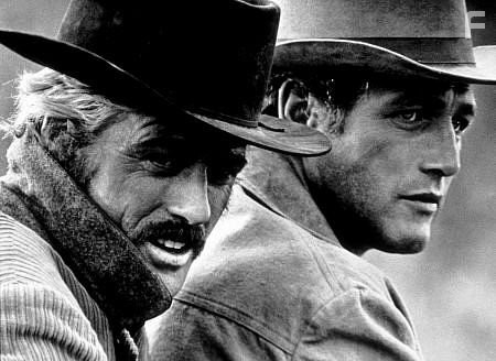 "Butch Cassidy and The Sundance Kid," Robert Redford & Paul Newman.