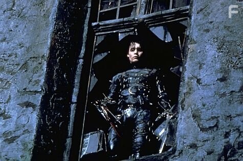 Johnny Depp stars as Edward Scissorhands