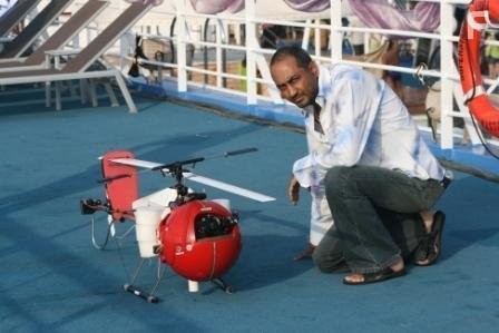Ajay Devgan's cousin brother Anil Devgan with Helicam