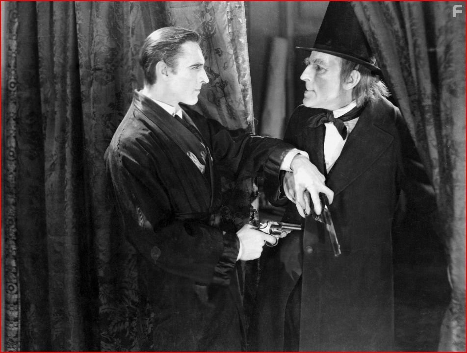 John Barrymore and Gustav von Seyffertitz in Шерлок Холмс (1922)