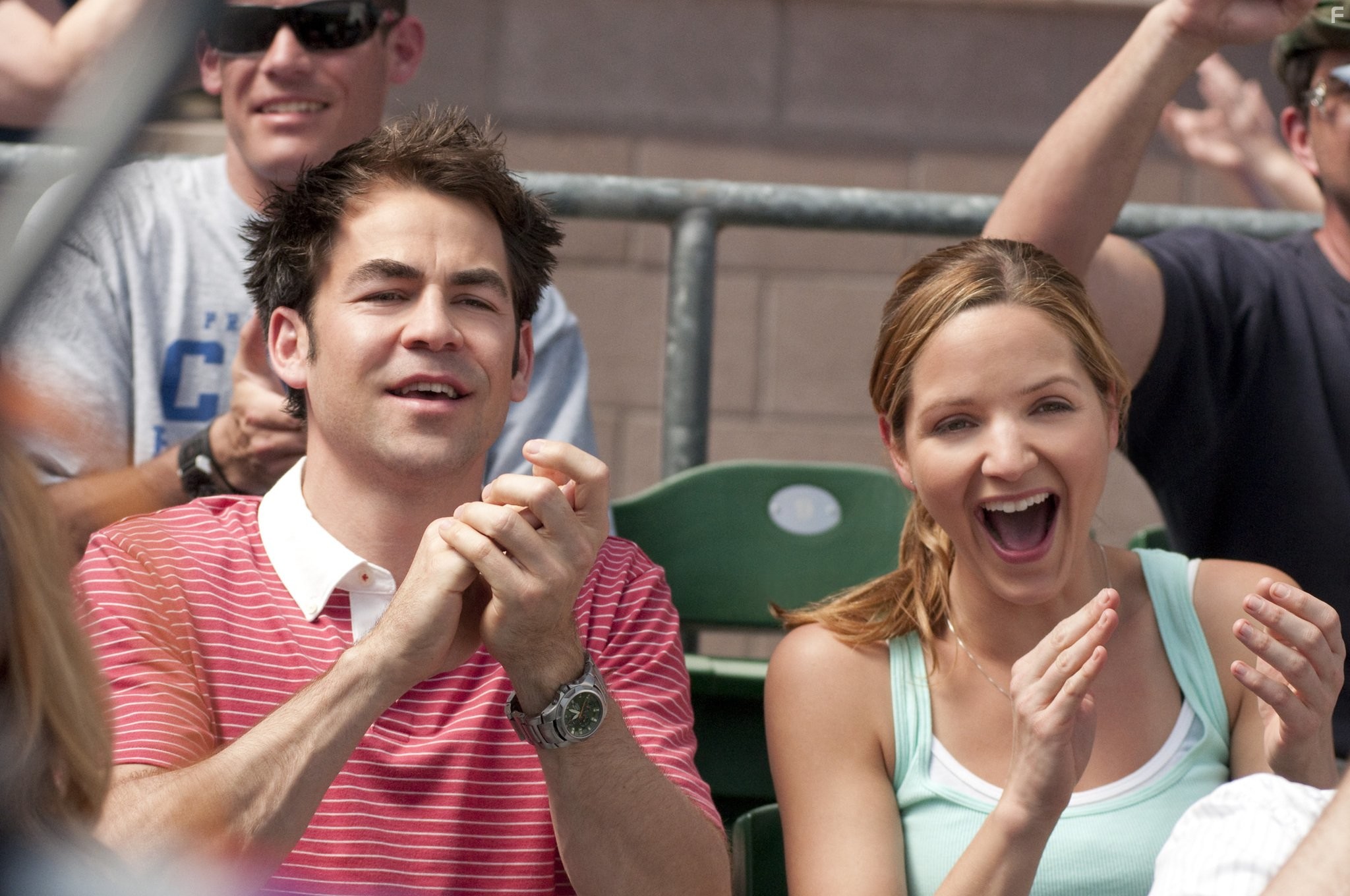 Kyle Howard and Jordana Spiro in Моя команда (2006)