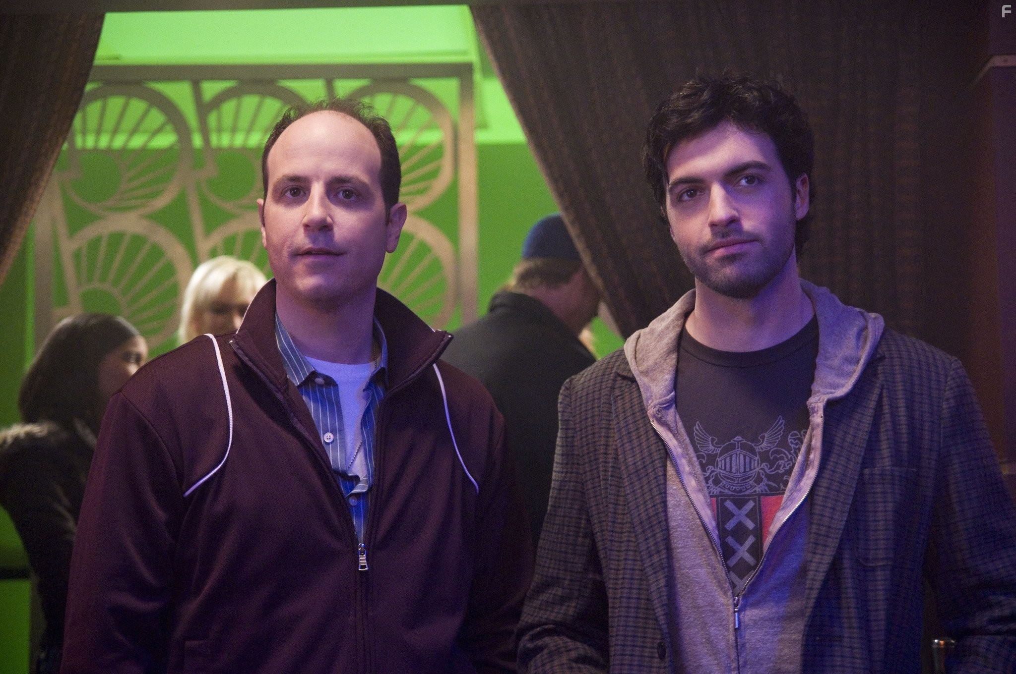 Reid Scott and Michael Bunin in Моя команда (2006)