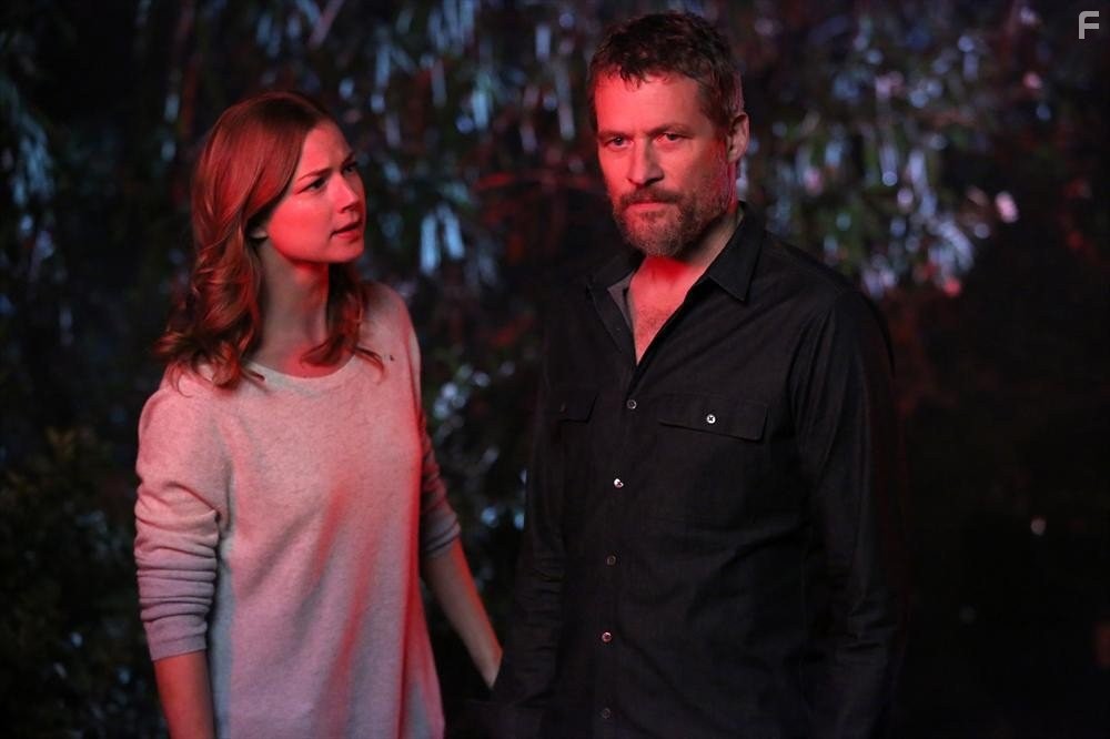 James Tupper and Emily VanCamp in Месть (2011)