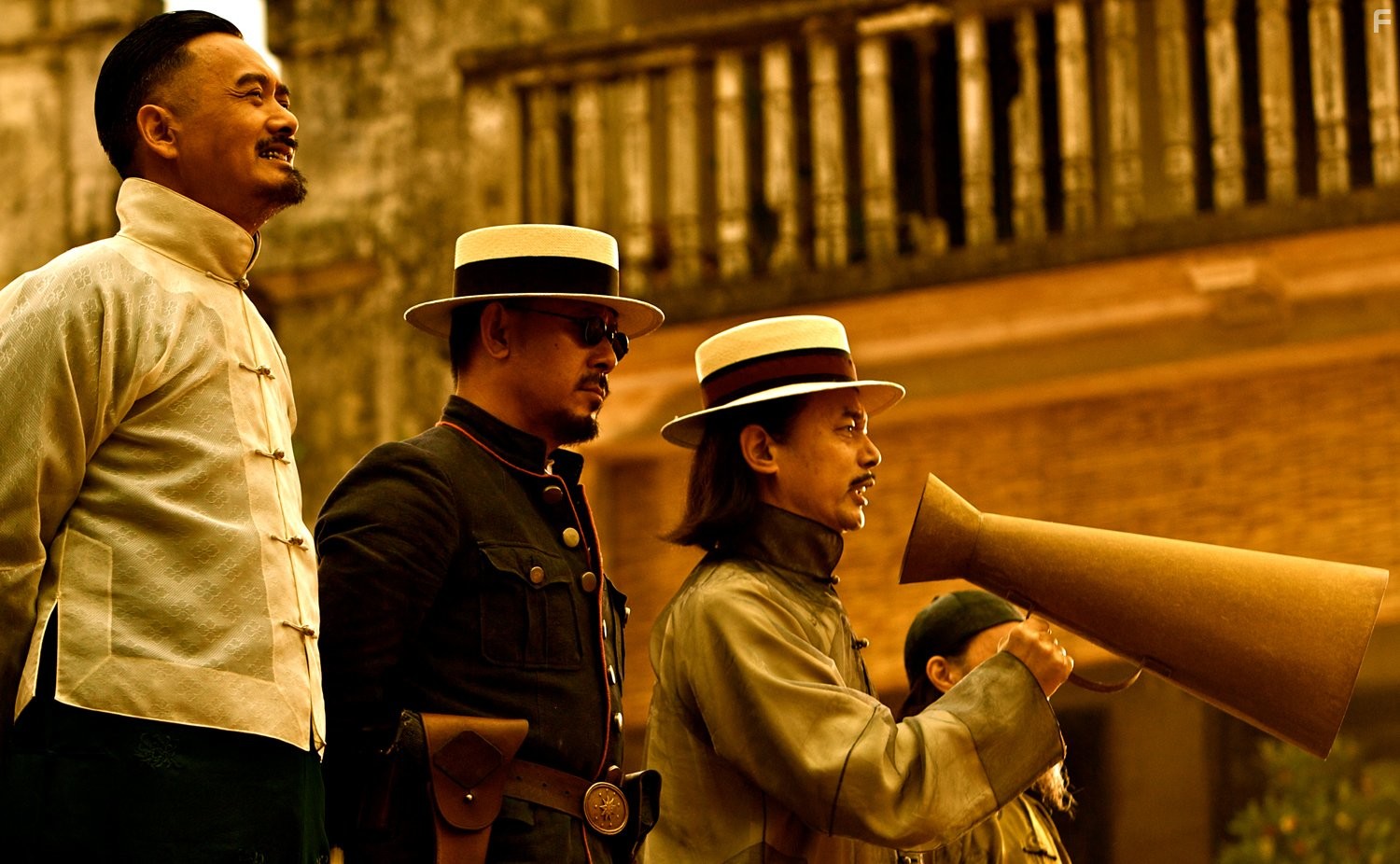 Yun-Fat Chow, You Ge, and Wen Jiang in Пусть летят пули (2010)