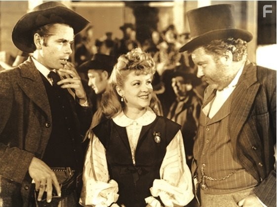 Glenn Ford, Edgar Buchanan, and Claire Trevor in Texas (1941)
