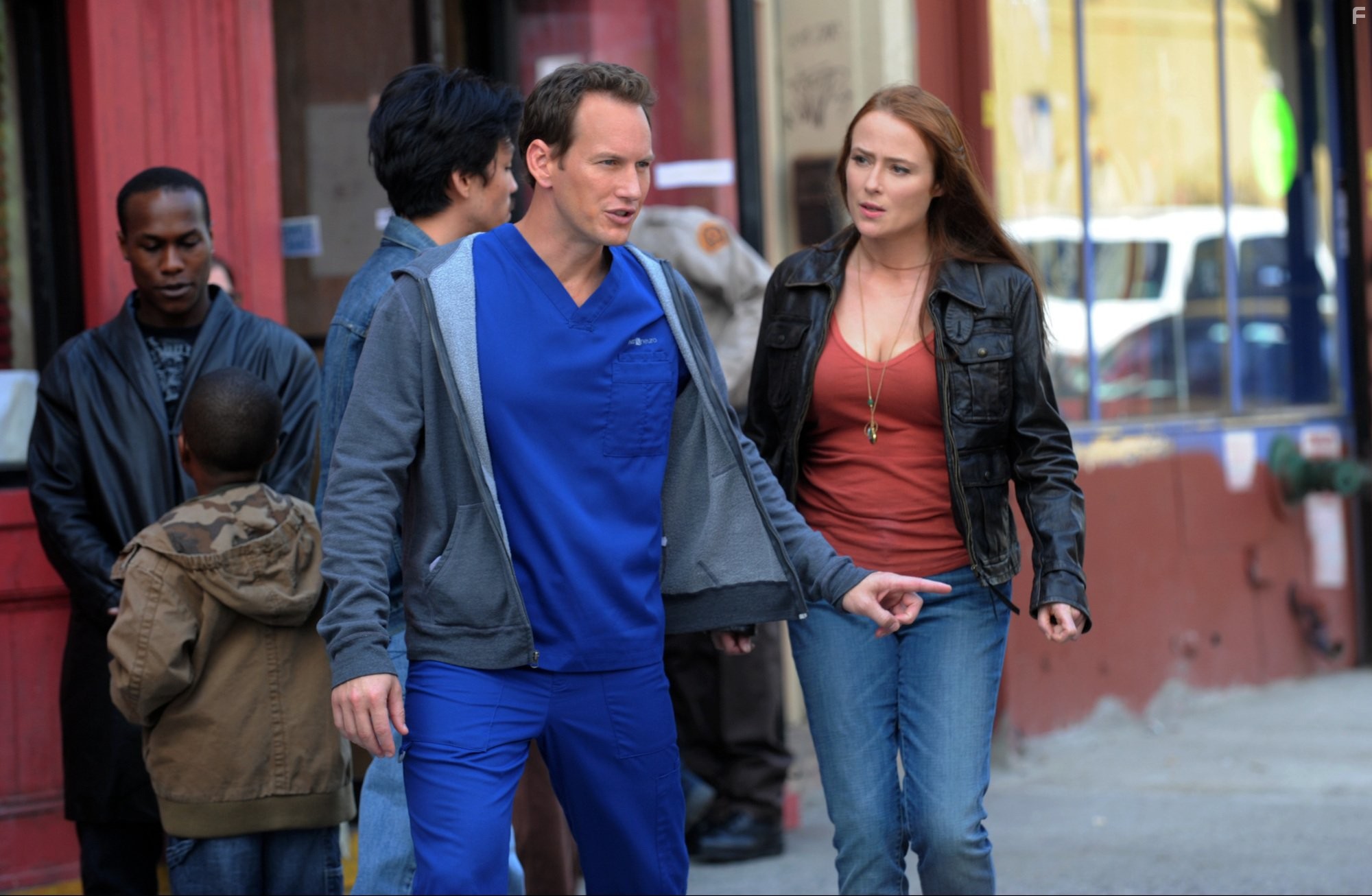Jennifer Ehle and Patrick Wilson in Одаренный (2011)
