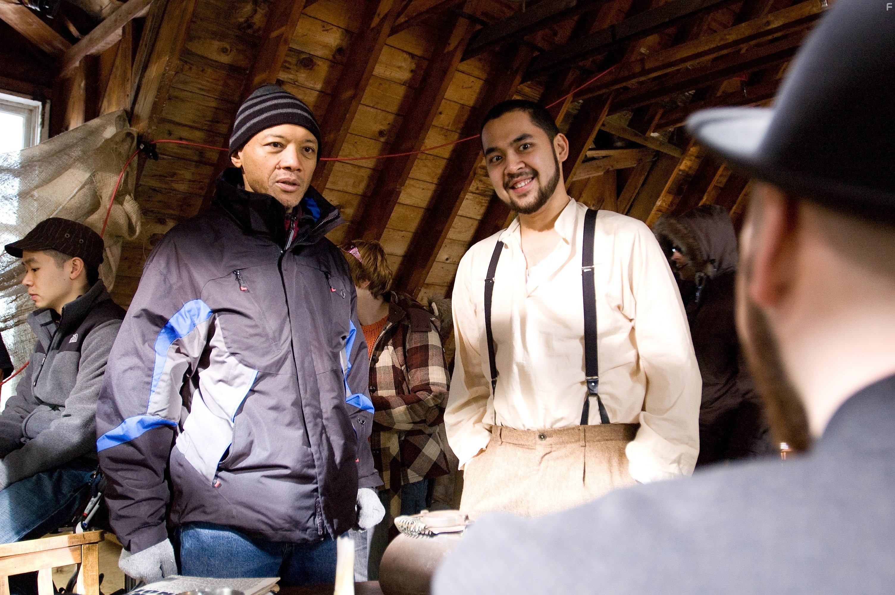 Paul Calderon and Sanzhar Sultan in Burning Daylight (2010)