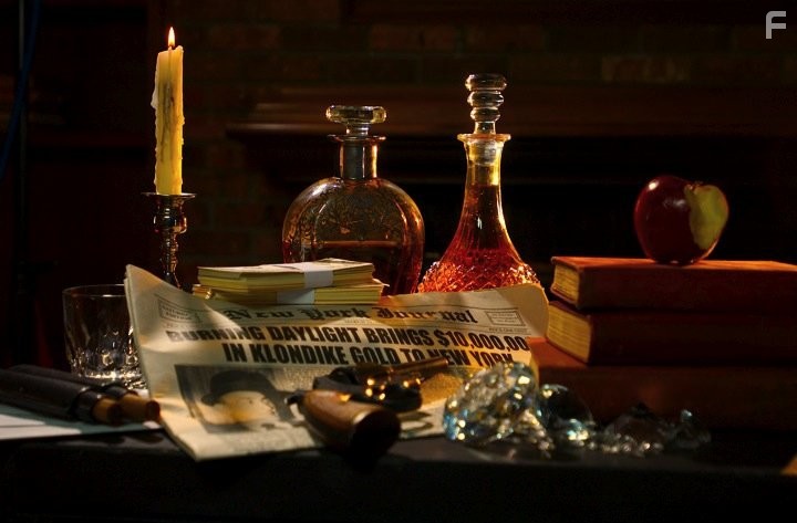 Paul Calderon, Robert Knepper, Jack London, Adrian Cowan, Sanzhar Sultan, and Christopher DeMeo in Burning Daylight (2010)