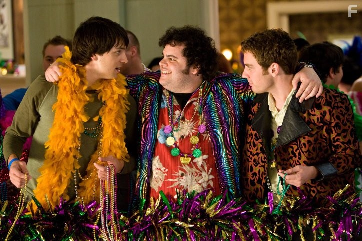 Nicholas D'Agosto, Bret Harrison, and Josh Gad in Мальчишник в Новом Орлеане (2011)