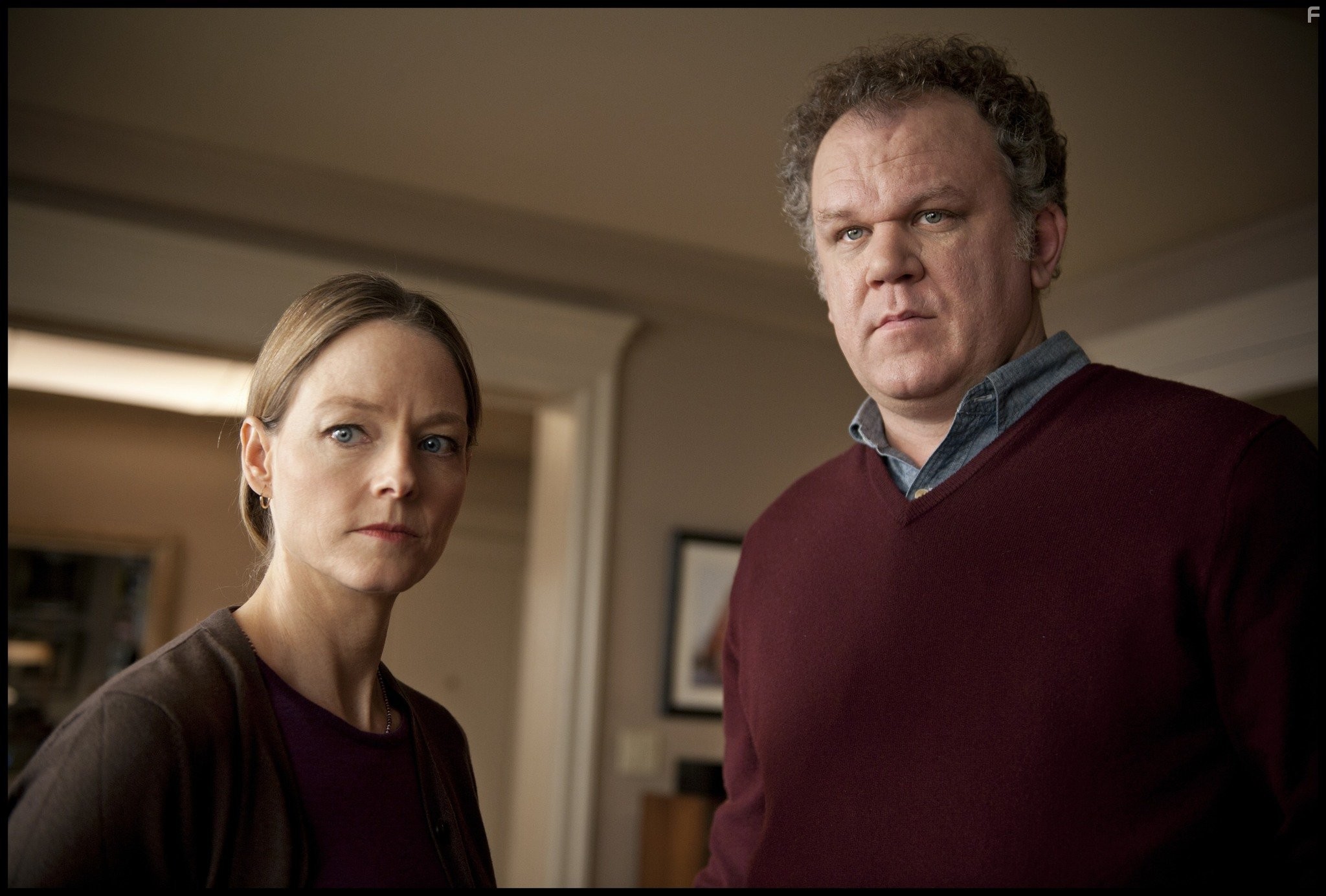 Jodie Foster and John C. Reilly in Резня (2011)