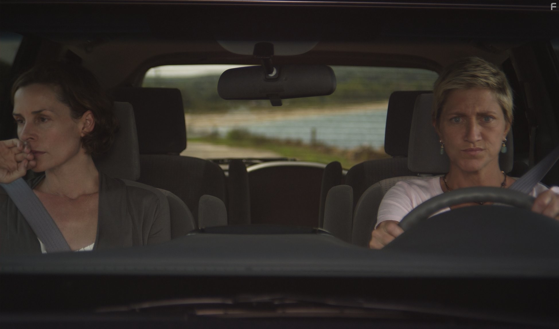 Embeth Davidtz and Edie Falco in 3 Backyards (2010)