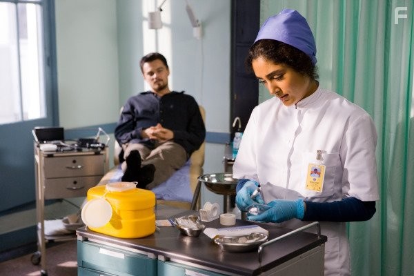 Leonardo DiCaprio and Golshifteh Farahani in Совокупность лжи (2008)