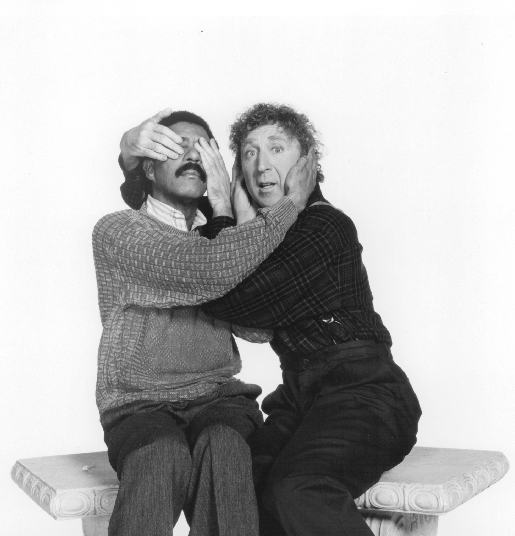 Gene Wilder and Richard Pryor in Ничего не вижу, ничего не слышу (1989)