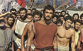 Todd Armstrong and Nigel Green in Язон и аргонавты (1963)