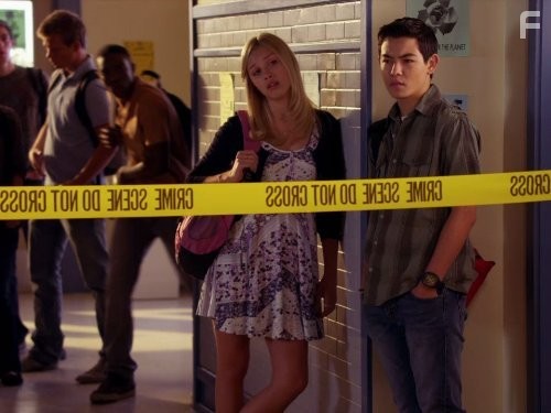 Carlos Knight, Ryan Potter, and Gracie Dzienny in Supah Ninjas (2011)
