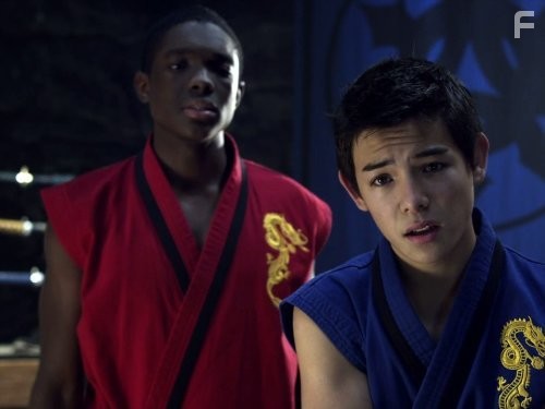 Carlos Knight and Ryan Potter in Supah Ninjas (2011)