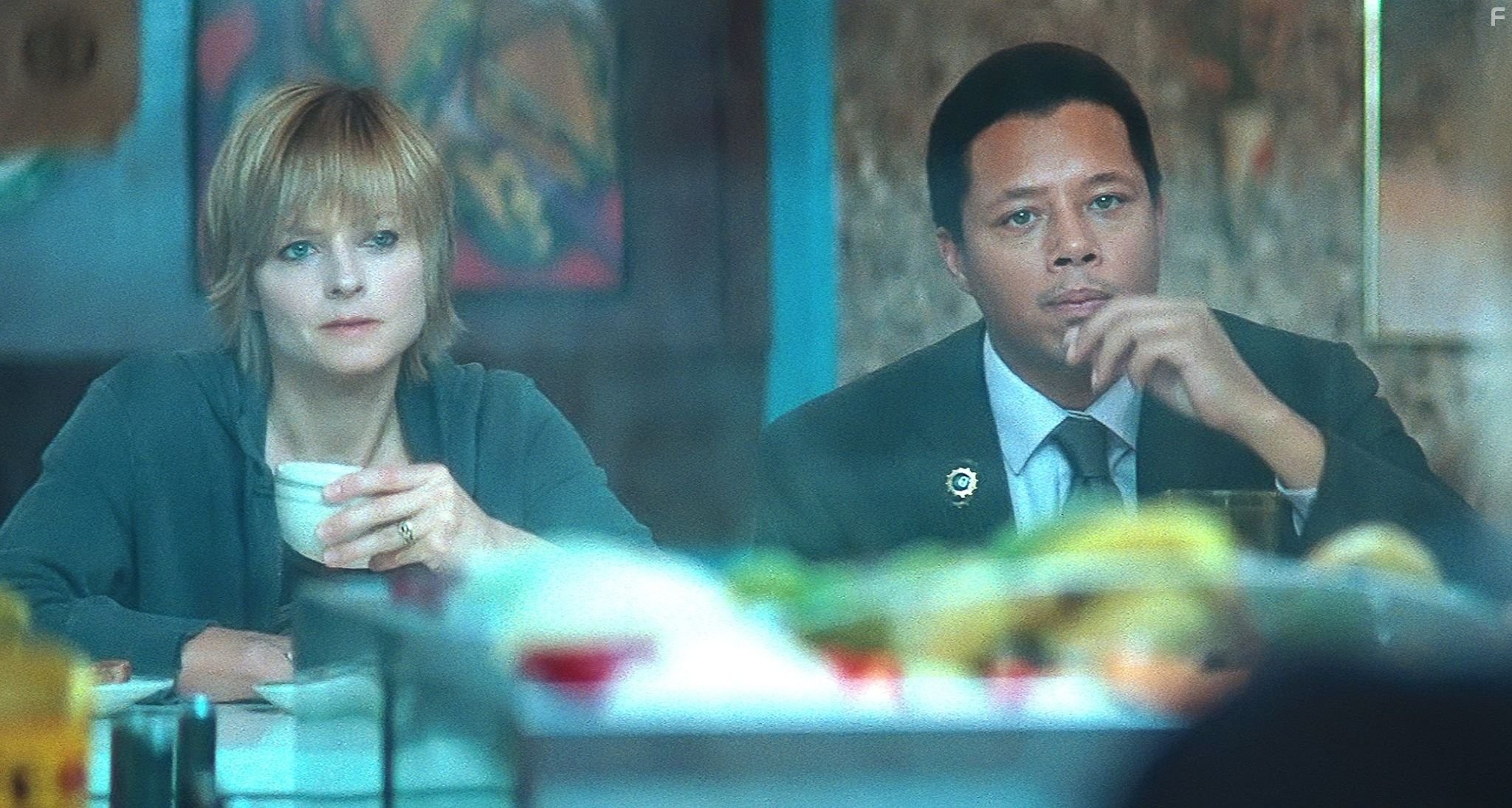 Jodie Foster and Terrence Howard in Отважная (2007)
