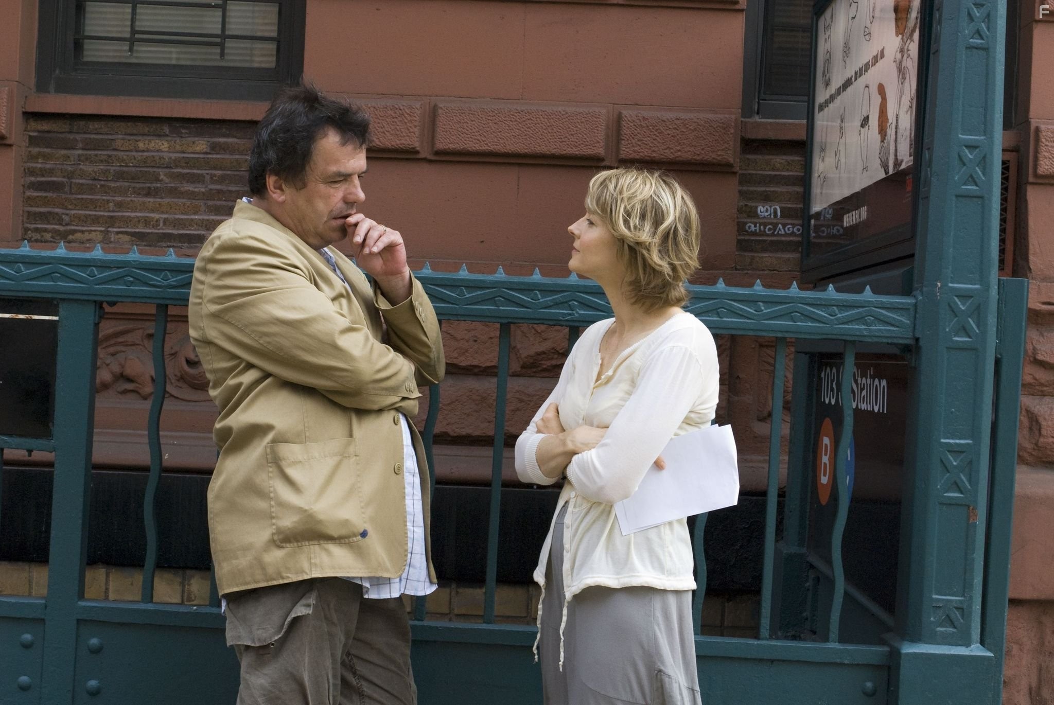Jodie Foster and Neil Jordan in Отважная (2007)