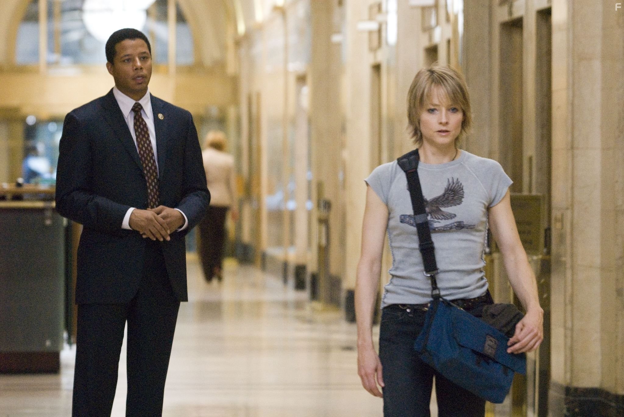 Jodie Foster and Terrence Howard in Отважная (2007)