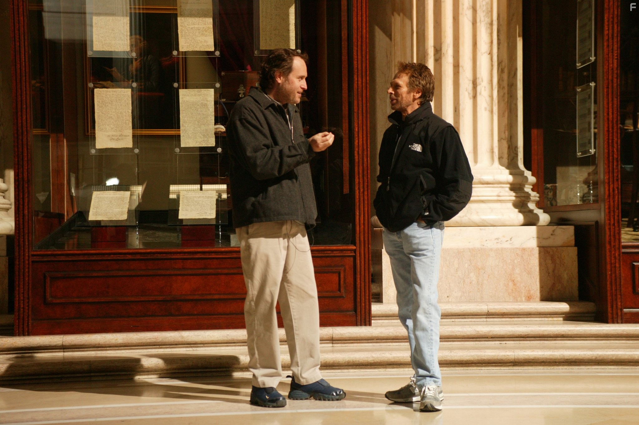 Jerry Bruckheimer and Jon Turteltaub in Сокровище нации (2004)