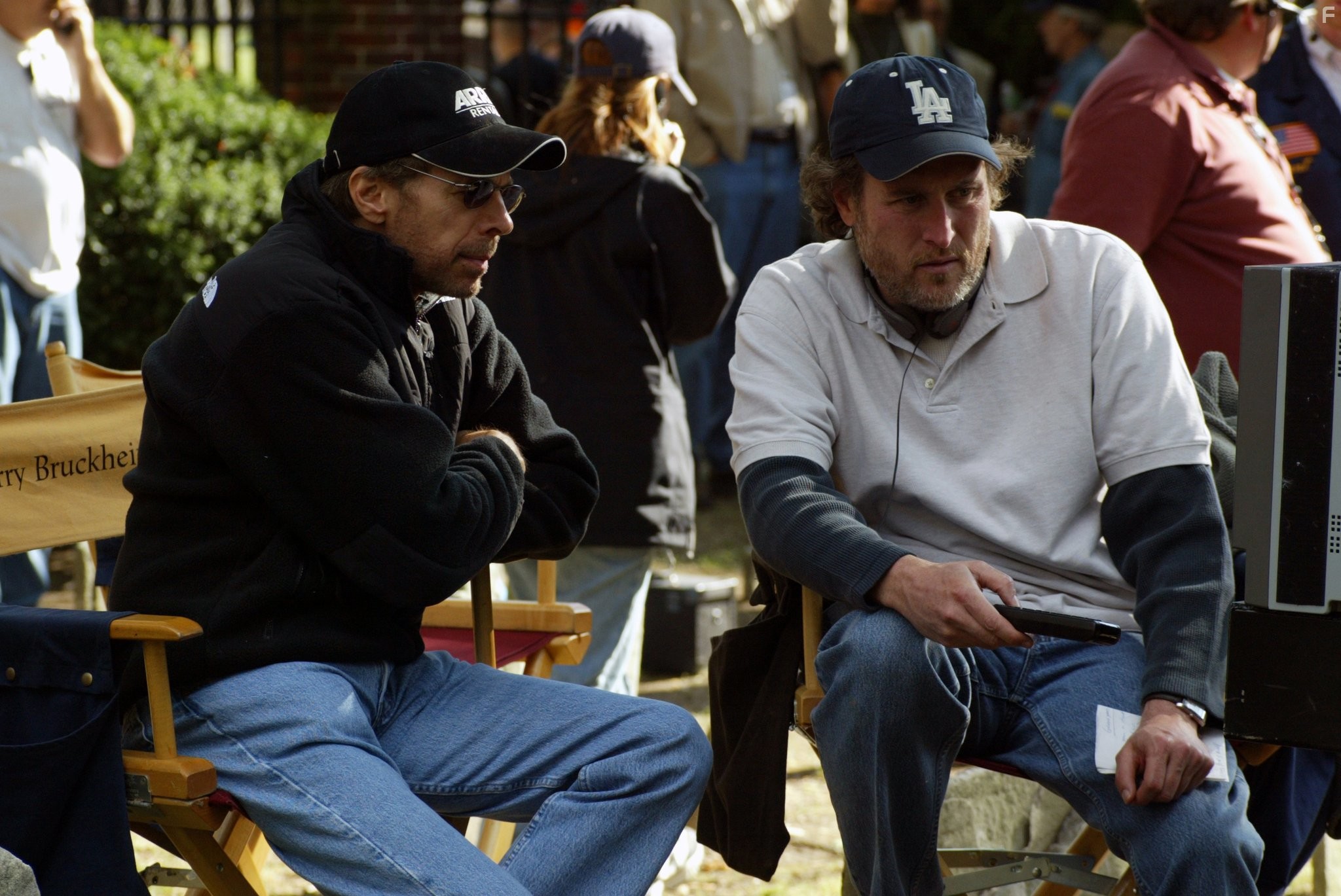 Jerry Bruckheimer and Jon Turteltaub in Сокровище нации (2004)