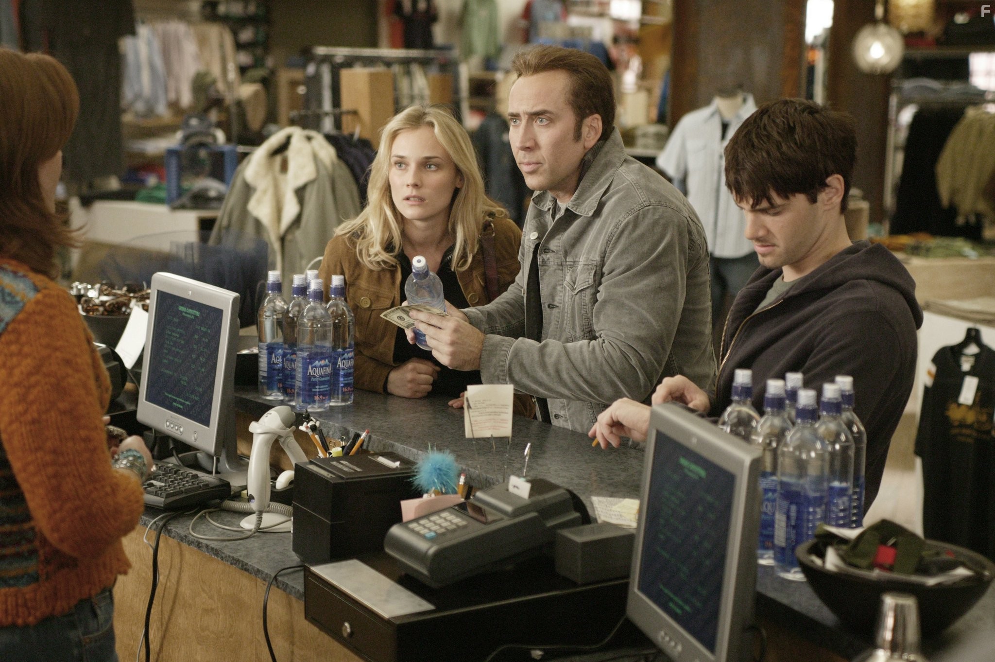 Nicolas Cage, Justin Bartha, and Diane Kruger in Сокровище нации (2004)