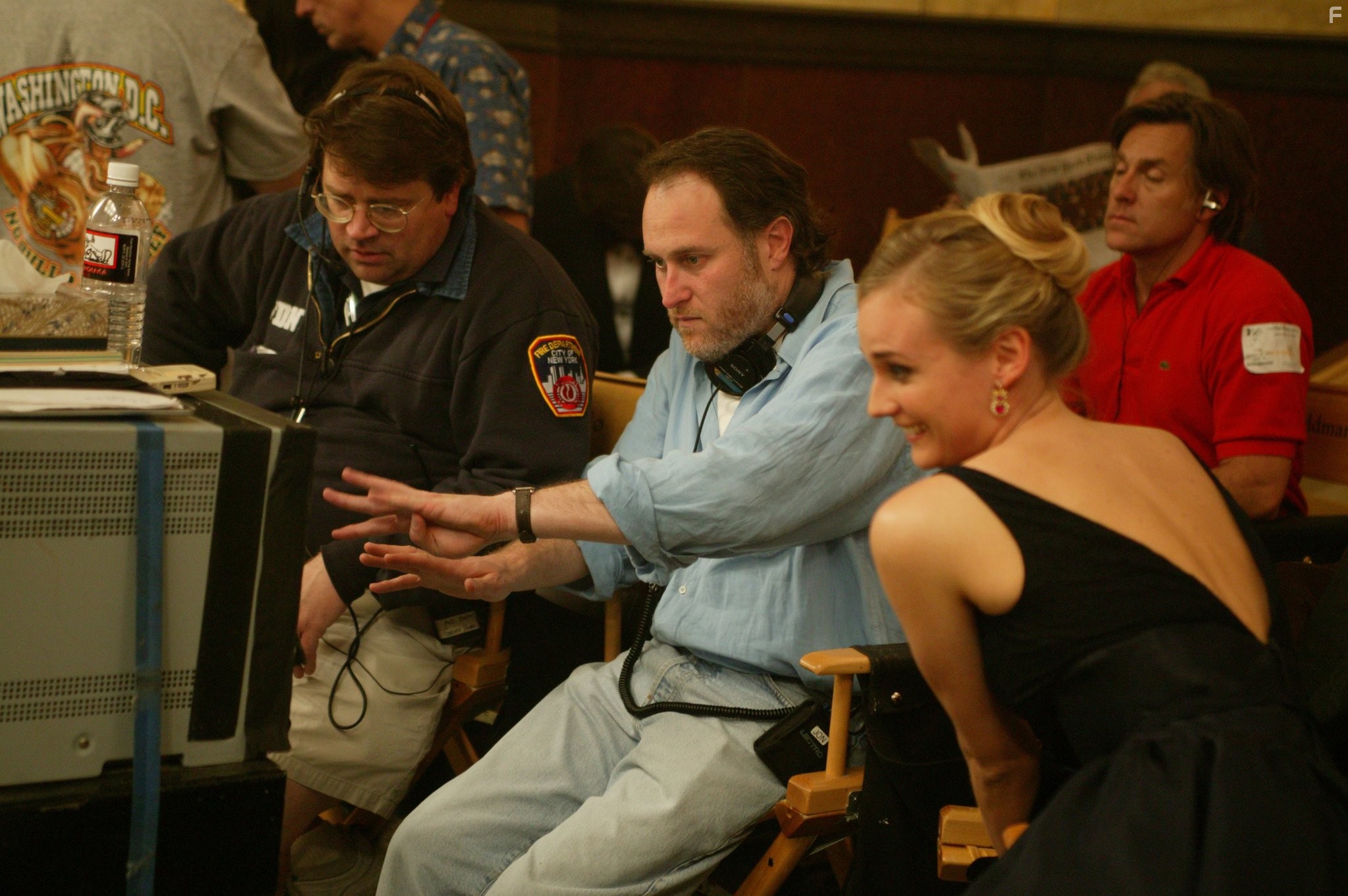 Jon Turteltaub, Geoffrey Hansen, and Diane Kruger in Сокровище нации (2004)