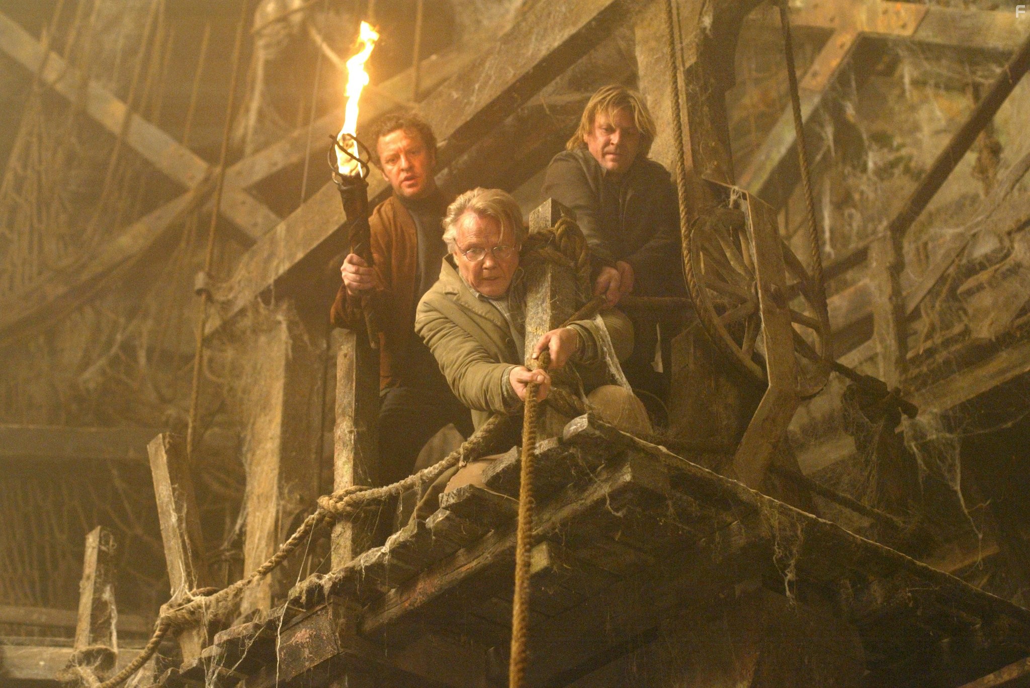 Sean Bean, Jon Voight, and Stewart Finlay-McLennan in Сокровище нации (2004)
